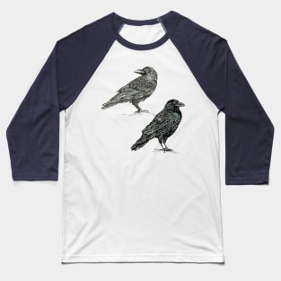 Crows. Baseball T-Shirt